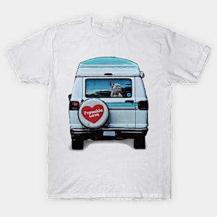 French Bulldog In Campervan T-Shirt